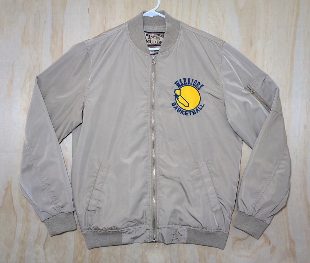 Golden State Warriors Men's Medium Hardwood Classics by JH Design Jacket NBA